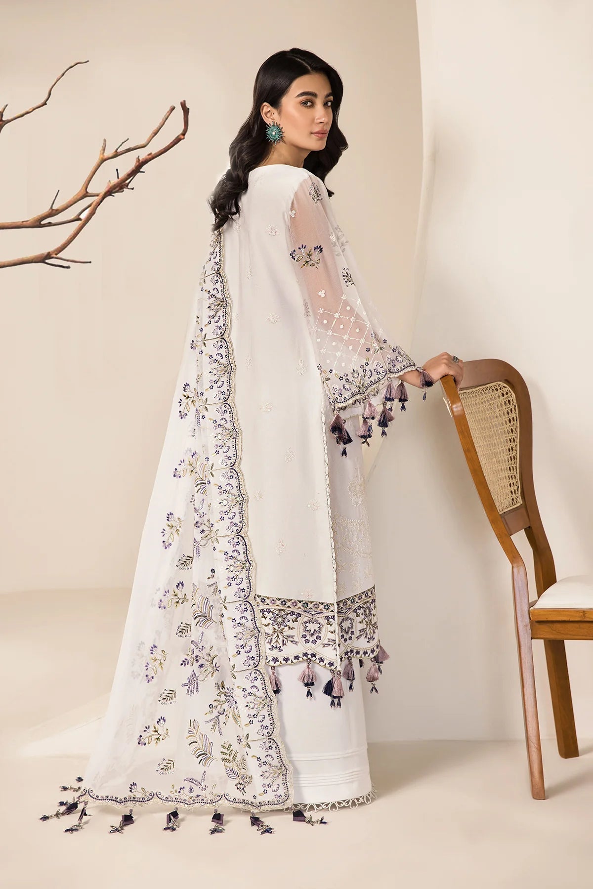 Lamhay By Alizeh Abar Chiffon - Festive Collection pakcloths.pk