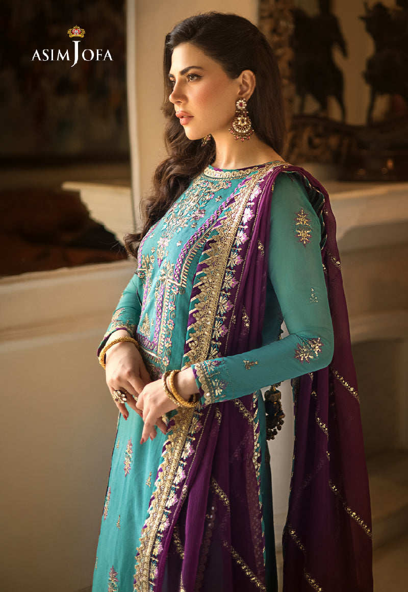 Asim Jofa by Zari Sitara AJZS-17 Luxury Eid Collection pakcloths.pk