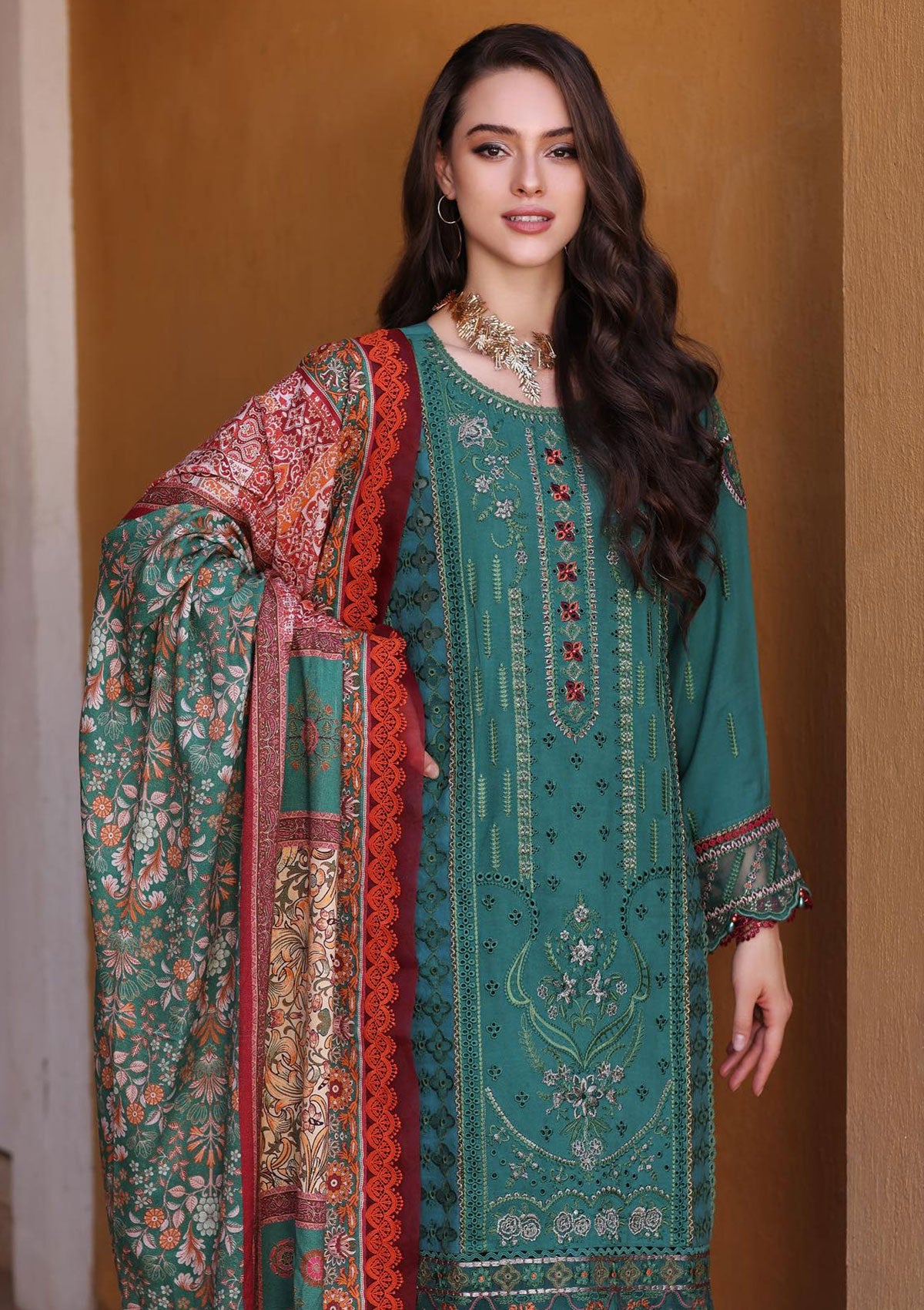 Noor by Saadia Asad NWS#08 Luxury Shawl winter Collection pakcloths.pk