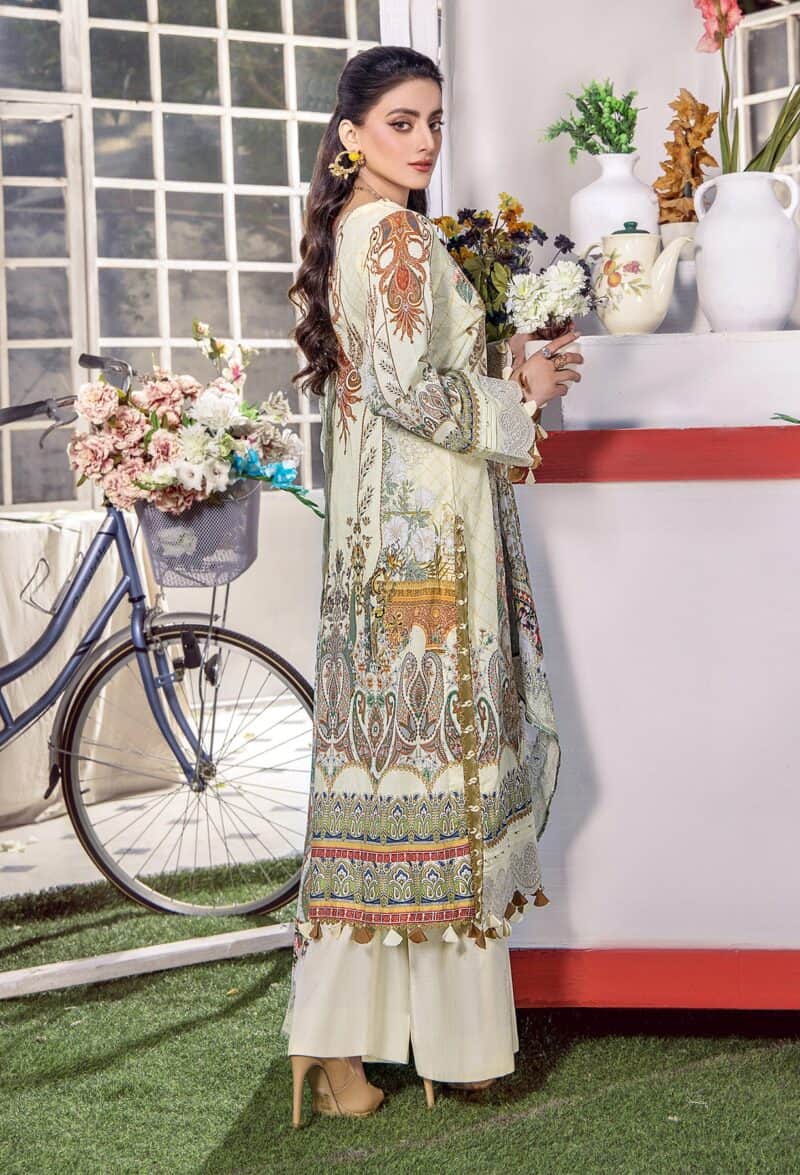 Adan Libas 5598 Lawn by Fatiha Ammar pakcloths.pk