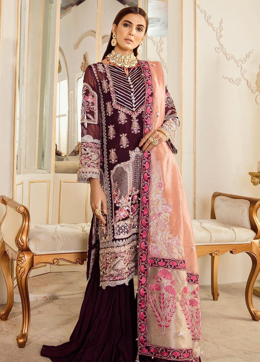 Rouche Damask 5 - Luxury Collection 2020 pakcloths.pk