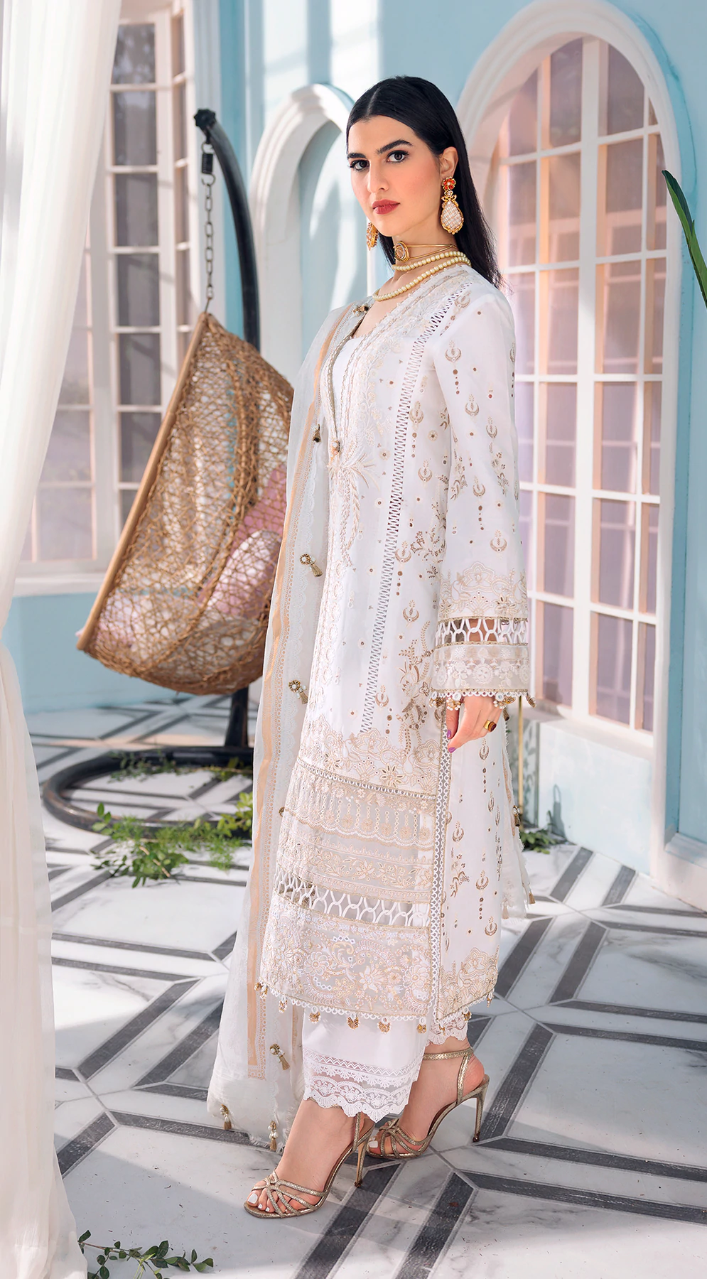 Anaya by Kiran Chaudhry AL22-16 NOOREH AFSANA Luxury Lawn pakcloths.pk