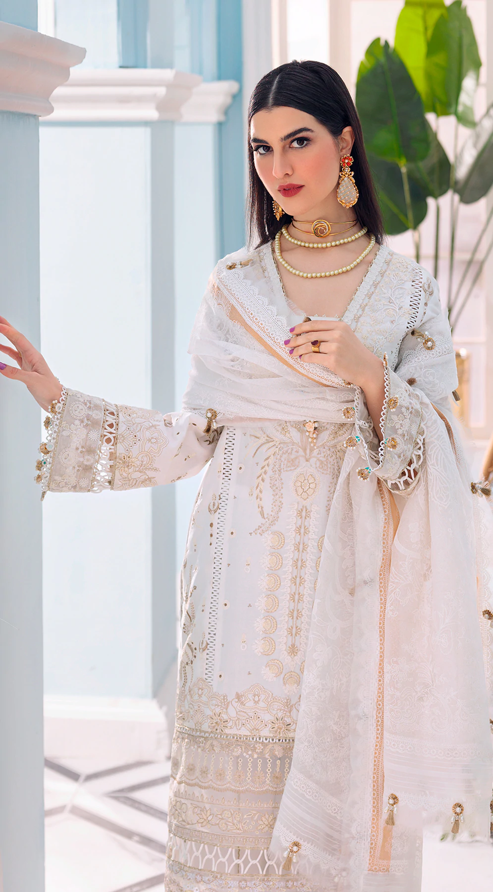 Anaya by Kiran Chaudhry AL22-16 NOOREH AFSANA Luxury Lawn pakcloths.pk