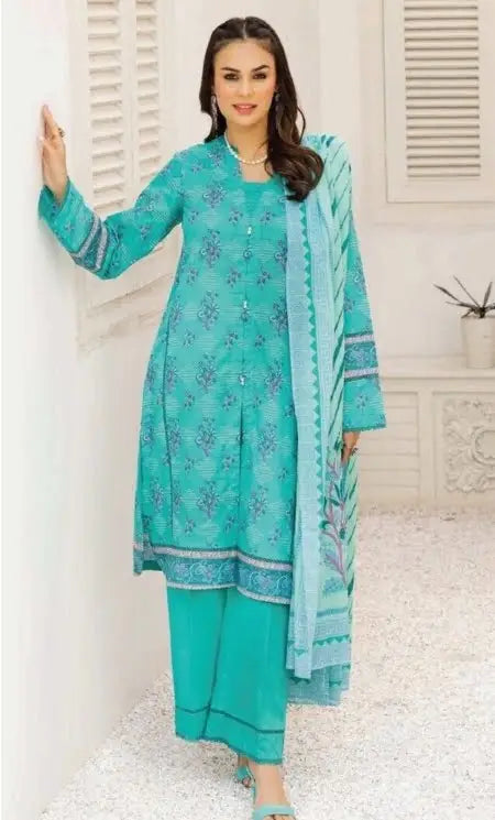 GulAhmed CL#32108 B Printed 3PC Lawn pakcloths.pk