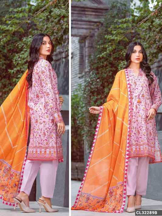 GulAhmed CL#32289 B Printed 3PC Lawn pakcloths.pk