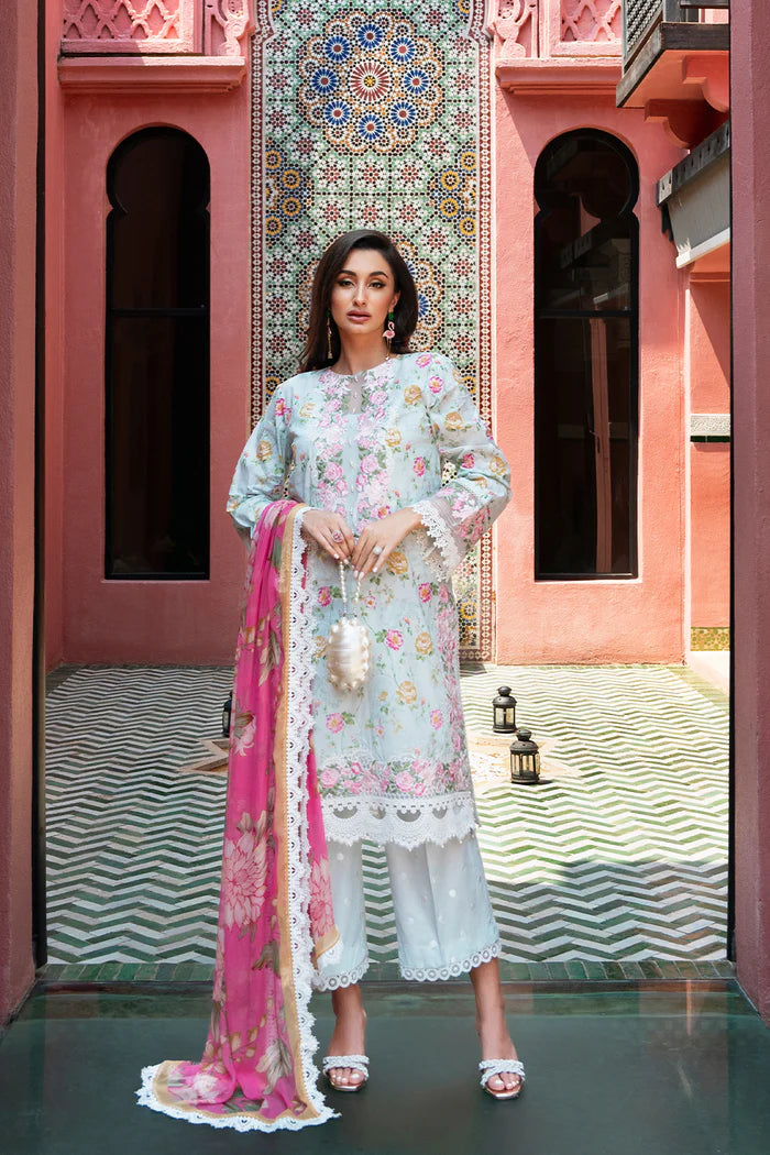 Saira Rizwan FANNY Lawn Collection'24 pakcloths.pk