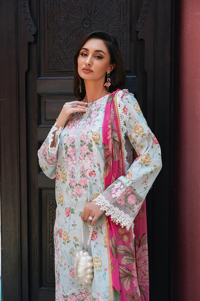 Saira Rizwan FANNY Lawn Collection'24 pakcloths.pk