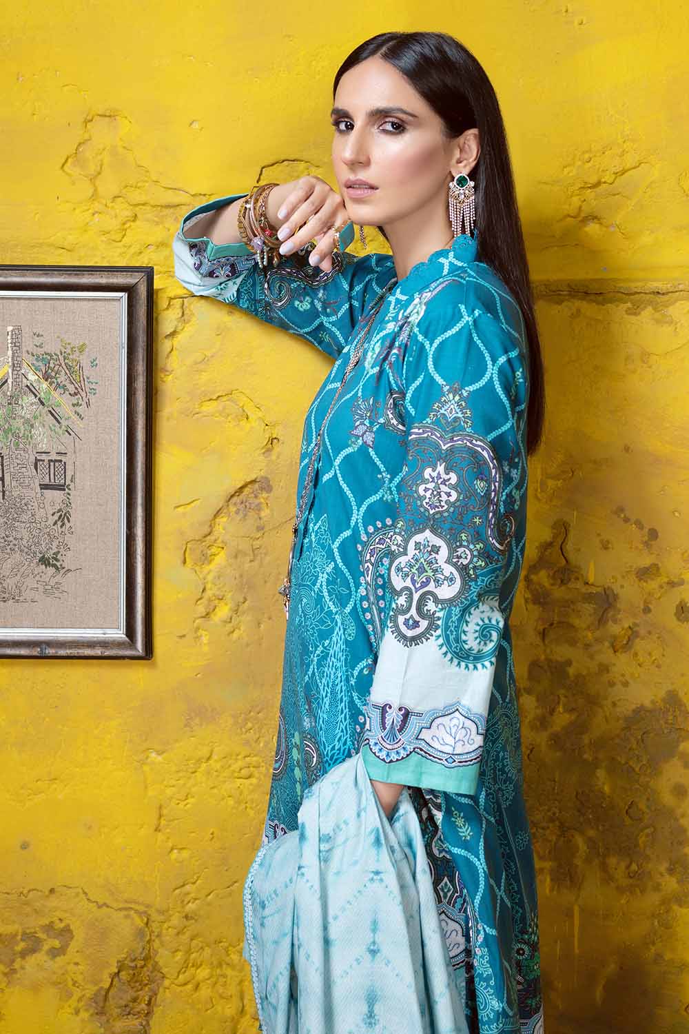 Gul Ahmed K-12007 Printed Khaddar Collection pakcloths.pk