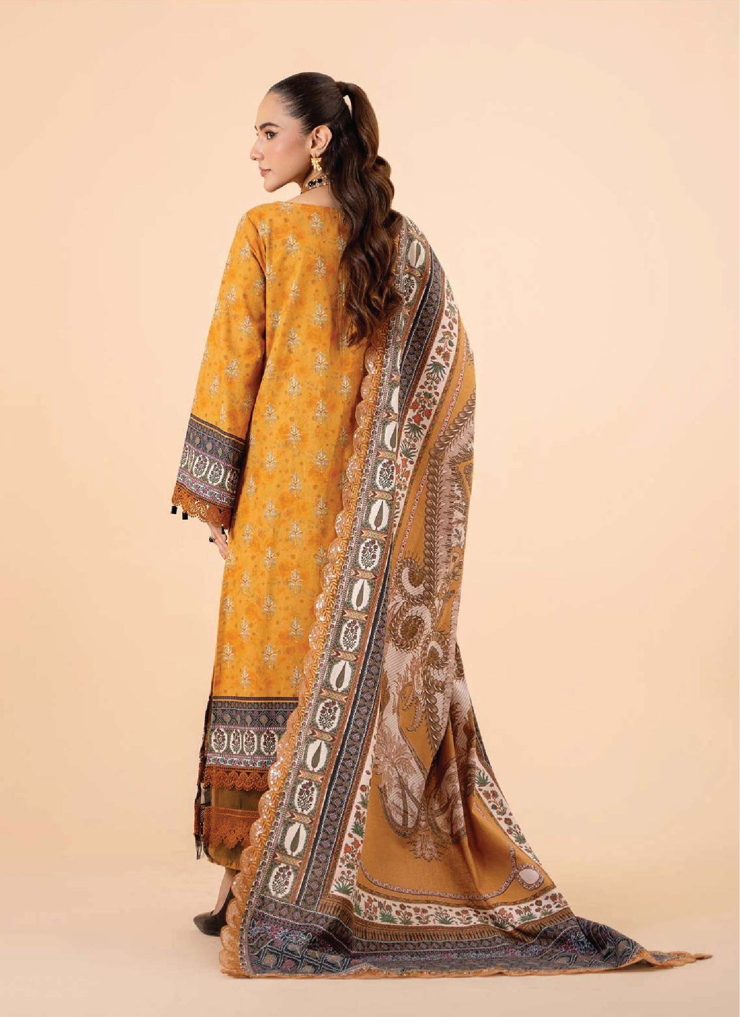 MAUSUMMERY Hazel Printed Khaddar pakcloths.pk