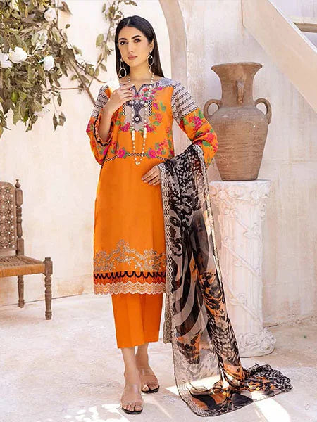 Charizma AN-024A Aniq Lawn pakcloths.pk