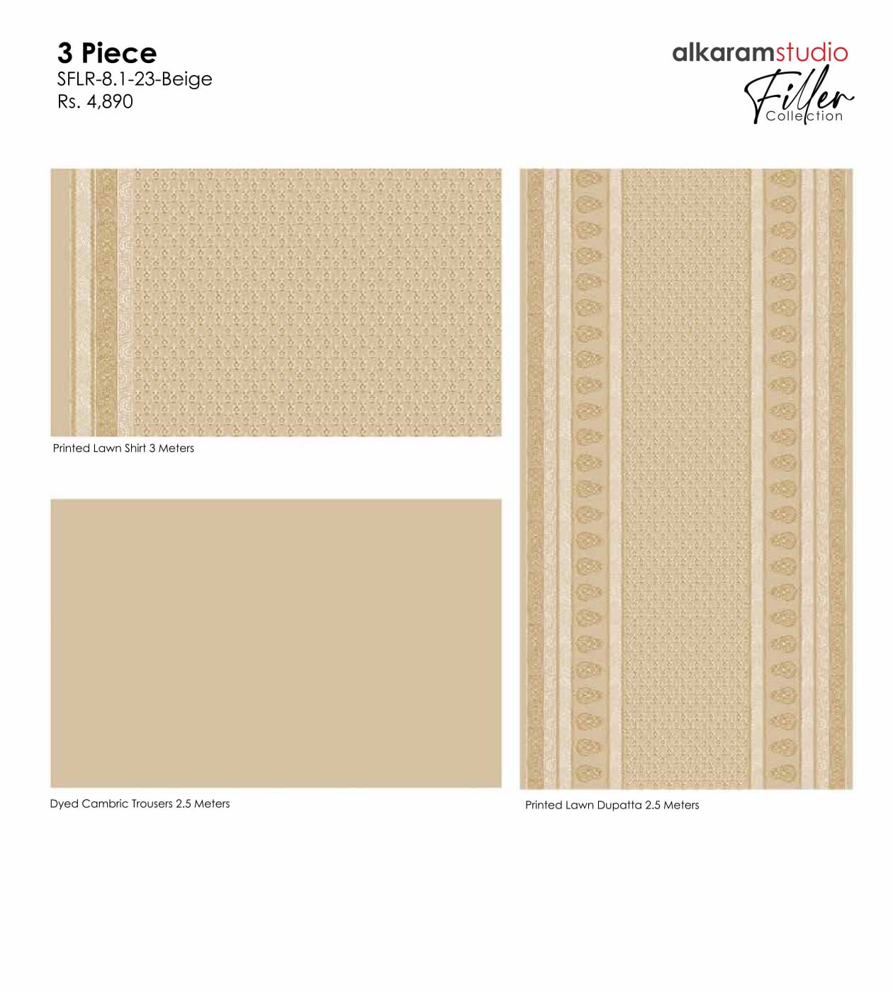 Alkaram studio (sflr-8.1-23-beige) pakcloths.pk