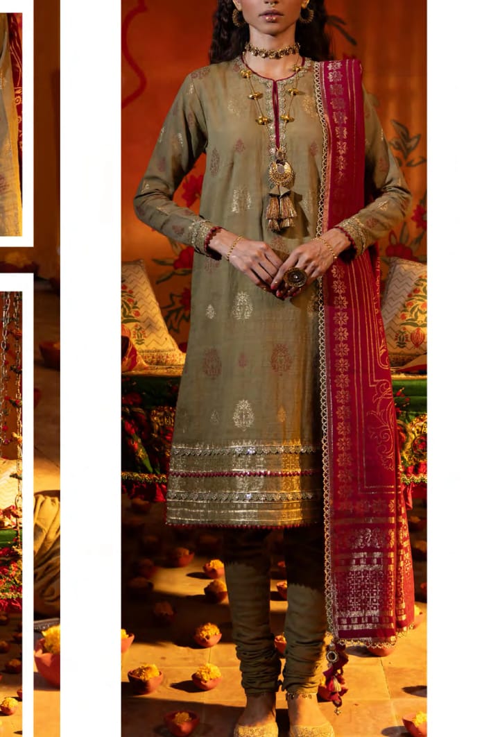 Salitex Cyra CY025 Vol 1 Jacquard khaddar pakcloths.pk