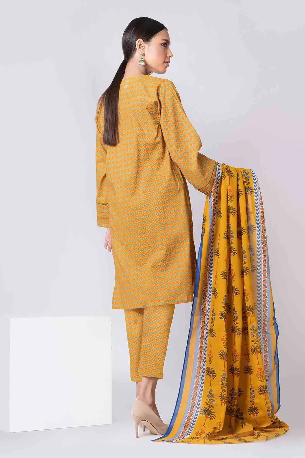 Khaadi Lawn Suit ACA22317A - 3pc Lawn Collection pakcloths.pk