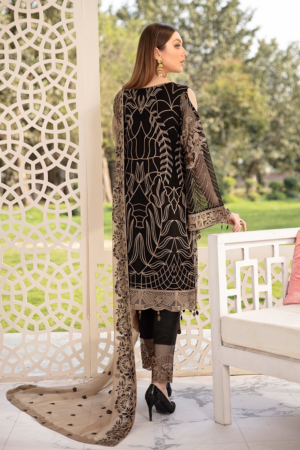 Ramsha- F-2001 Chiffon Collection 21, pakcloths.pk