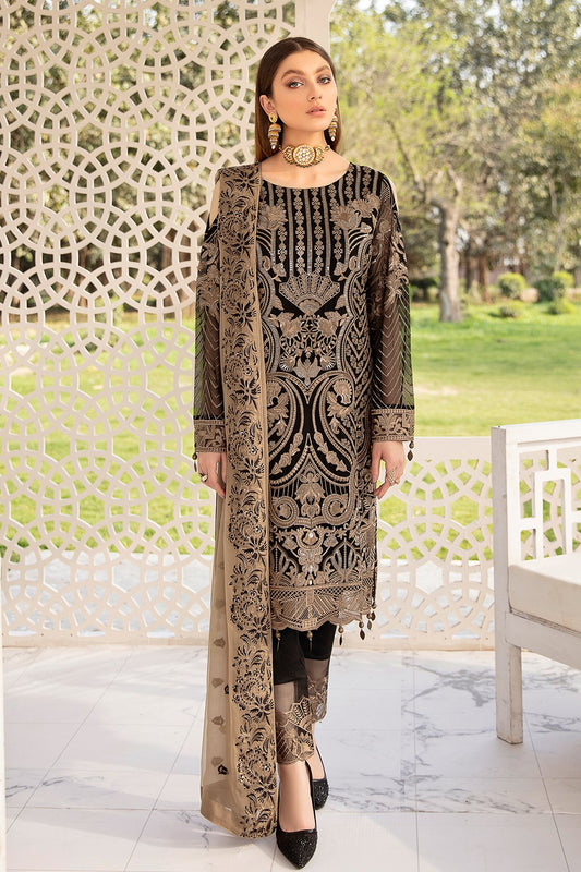 Ramsha- F-2001 Chiffon Collection 21, pakcloths.pk