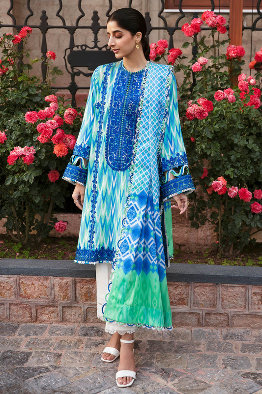 ZAHA AYSEL (ZF23-10) - Festive Lawn Collection 2023 pakcloths.pk