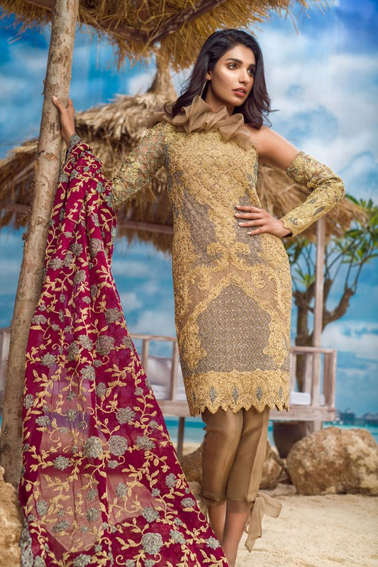 Asim jofa Alc-1B Luxury Chiffon Collection pakcloths.pk