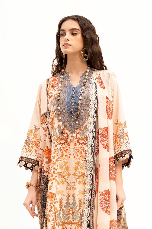 Sana Safinaz 28B Muzlin Lawn – 2023 pakcloths.pk