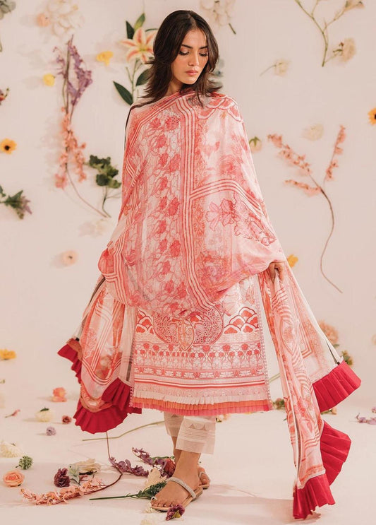 Asifa Nabeel MKL - 15 - Meraki Summer Vol 1 -Lawn Collection 2023 pakcloths.pk