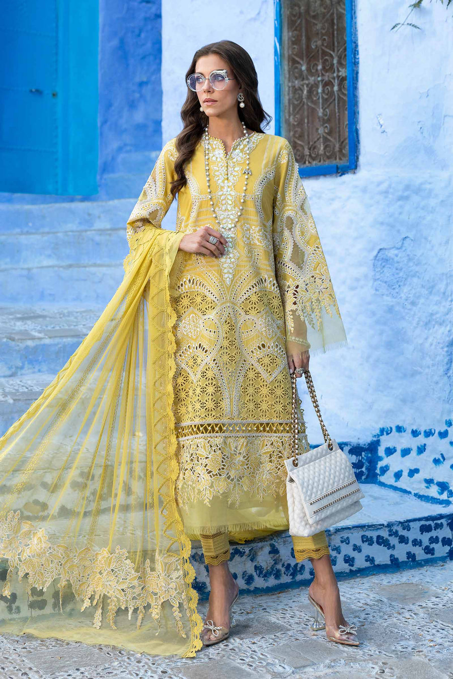 Maria B D-12A Voyage a'Luxe Luxury Lawn 25' pakcloths.pk