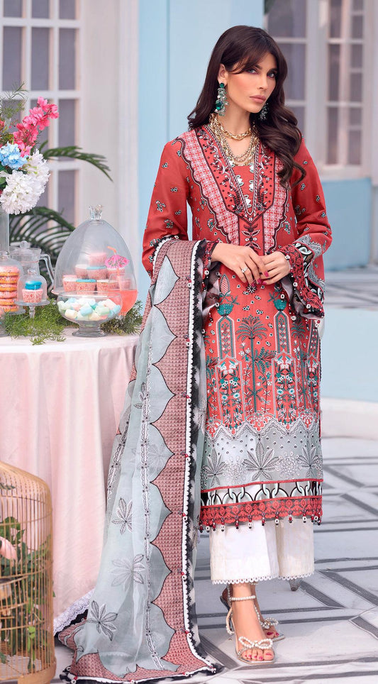 Anaya GULNAZ 3PC Bfresh Lawn pakcloths.pk