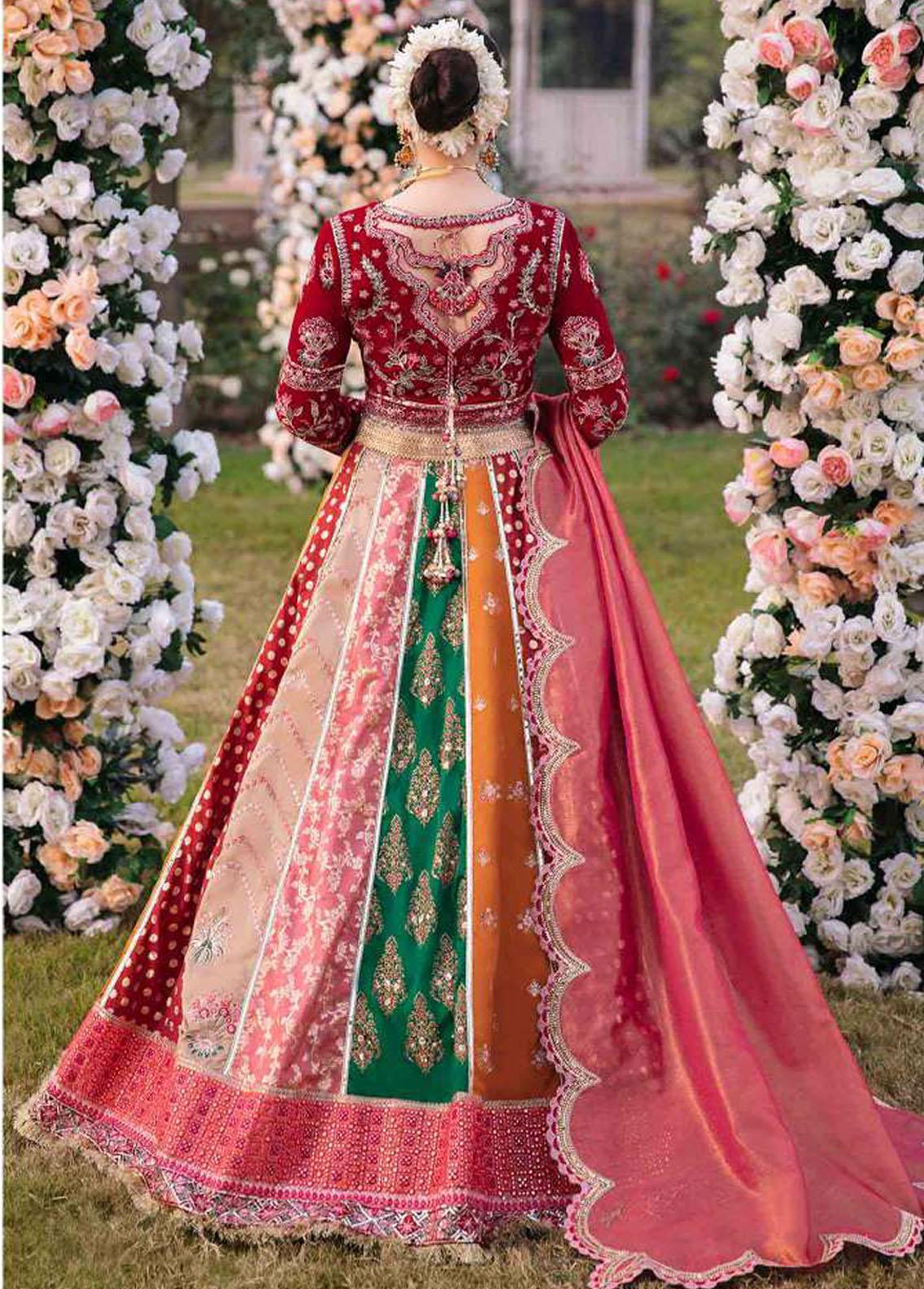 Qalamkar By Shadmani Phirsy FW-01 Mehrbano - Wedding Formal Collection pakcloths.pk