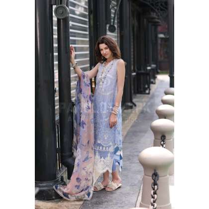 Buy Saadia Asad D 1A Printkari Luxe from pakcloths that offer sale on all branded dresses like lawnlinenvelvetchiffon and wedding collections with free delivery