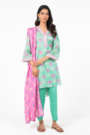 Alkaram studio MSB-11-25-2-Mint Green Printed Lawn 3pc