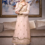Asim jofa AJZS-15 EMBROIDERED RAW SILK 1 PC
