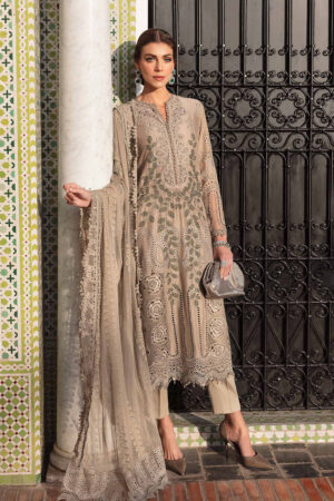 Maria B D-03A Voyage a'Luxe Luxury Lawn 25'