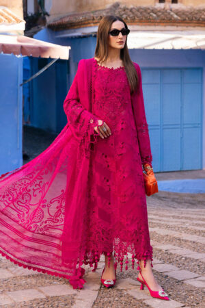 Maria B D-08A Voyage a'Luxe Luxury Lawn 25'